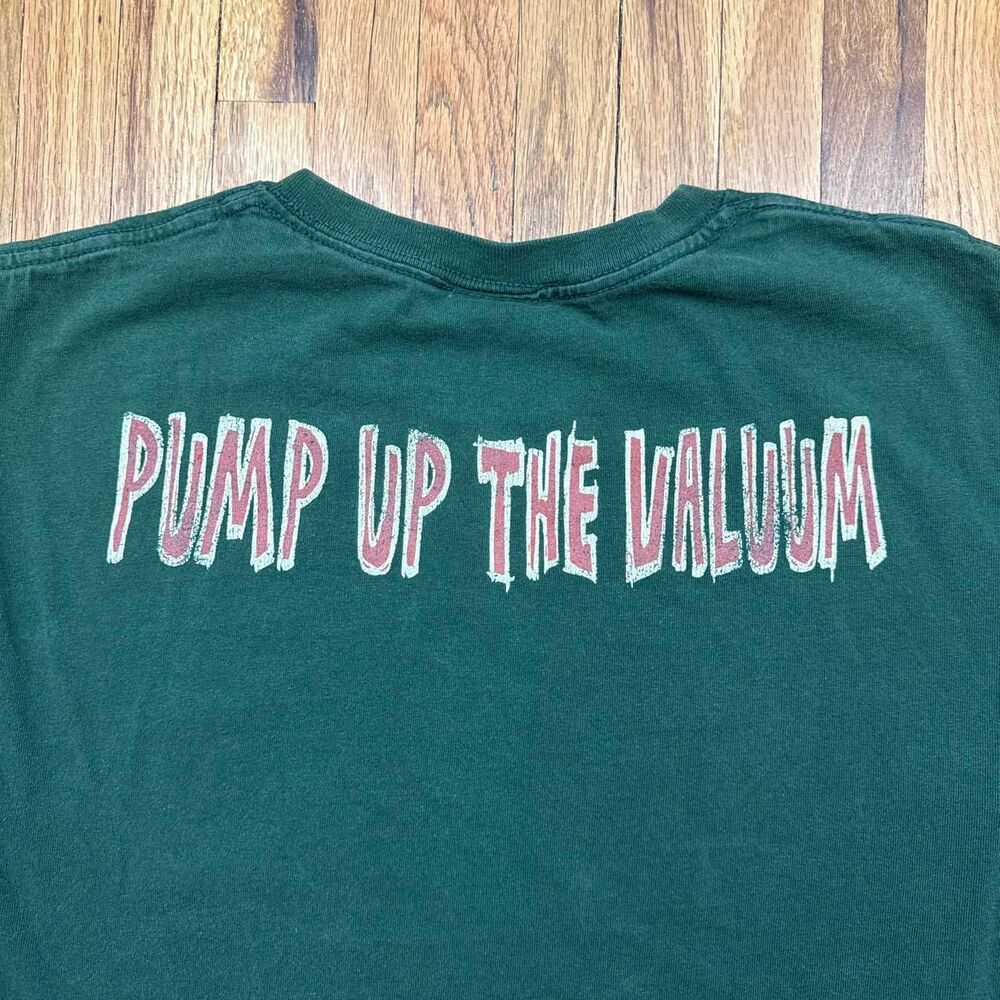 Fruit-of-the-loom Women's Green and Yellow T-shirt